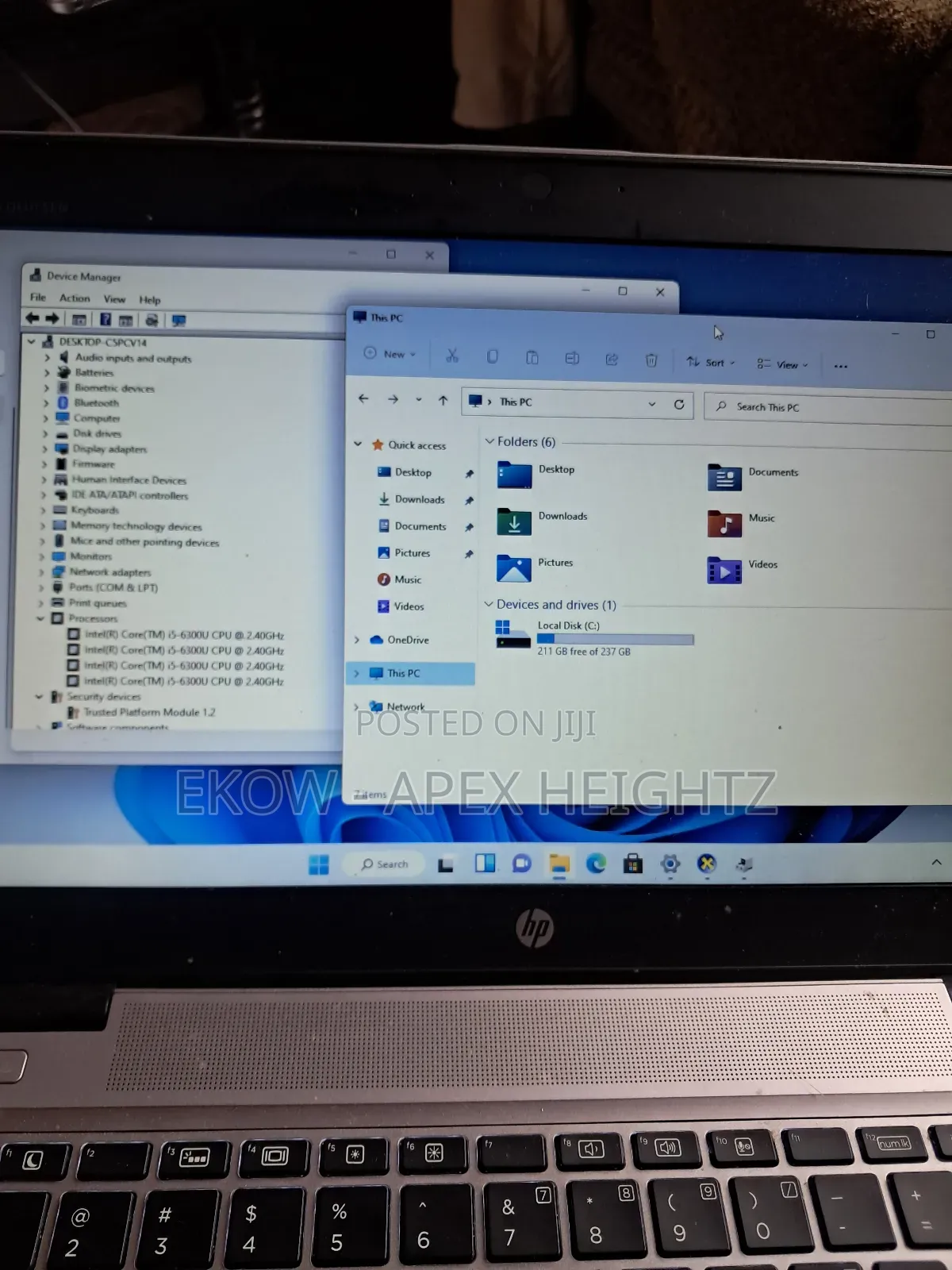 Laptop HP EliteBook 840 G3 8GB Intel Core i5 SSD 256GB