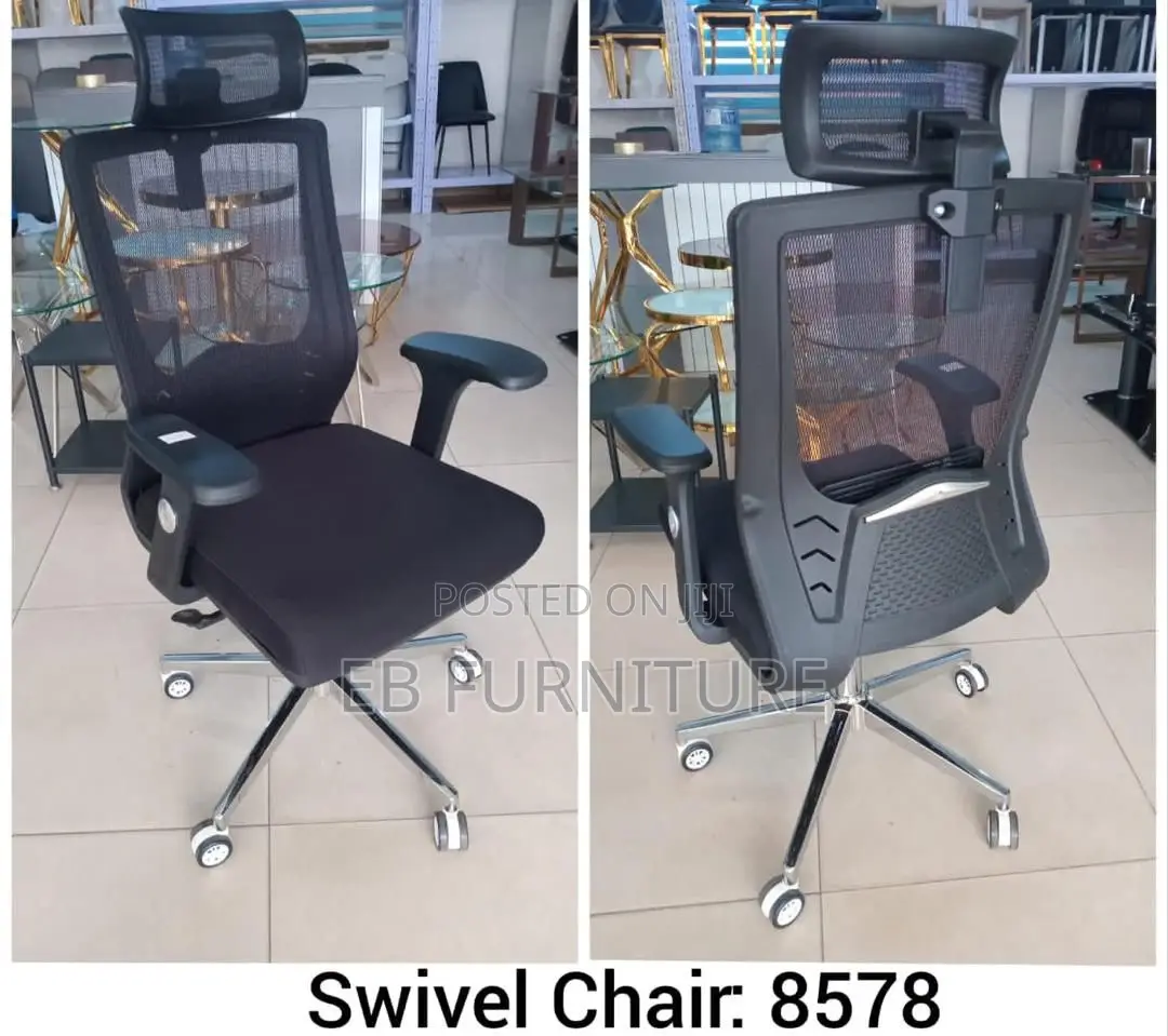 Black Swivel Office Chair