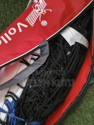 Volleyball Net Red Bag