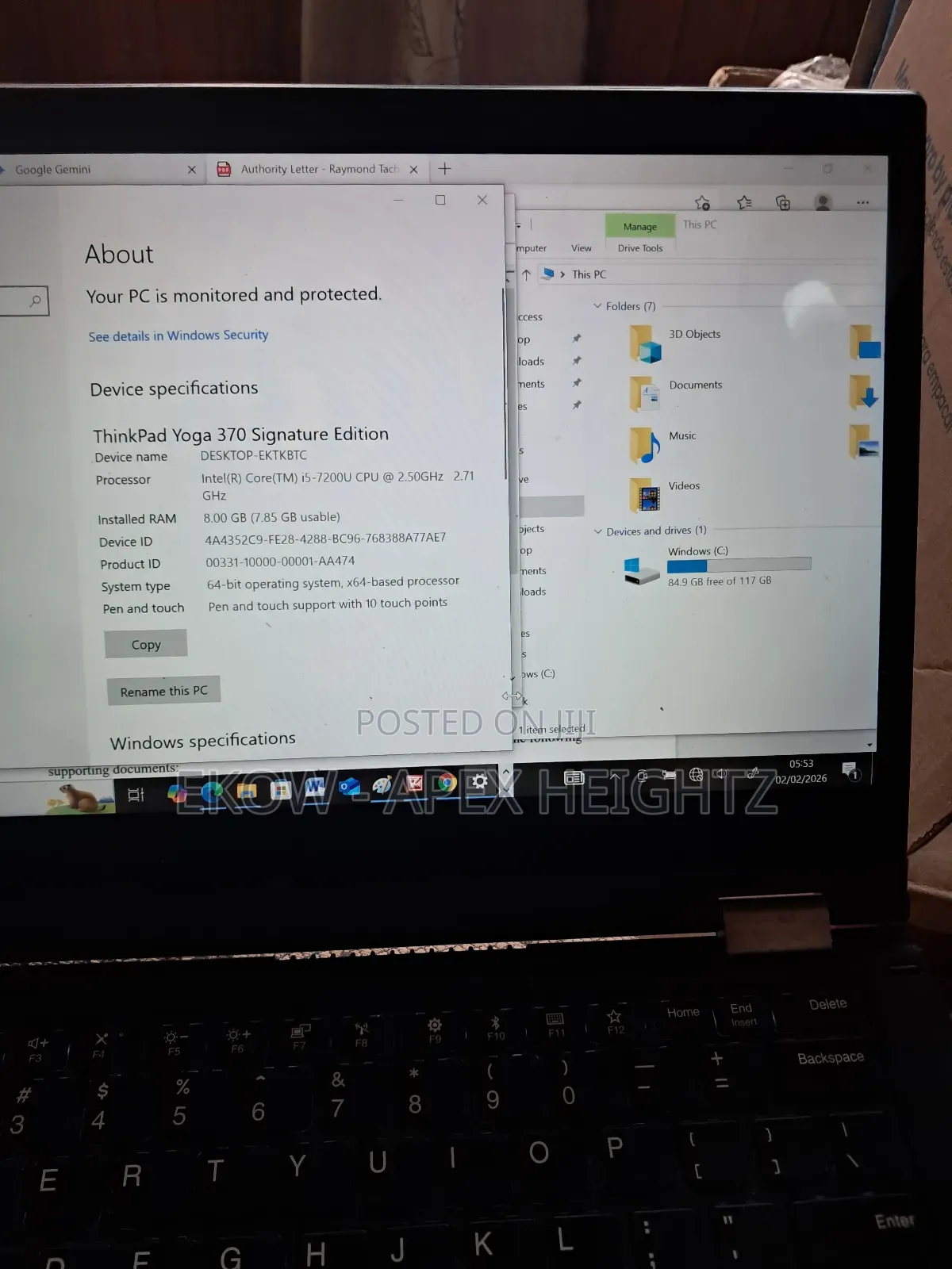 Laptop Lenovo Yoga 3 8GB Intel Core i5 SSD 128GB