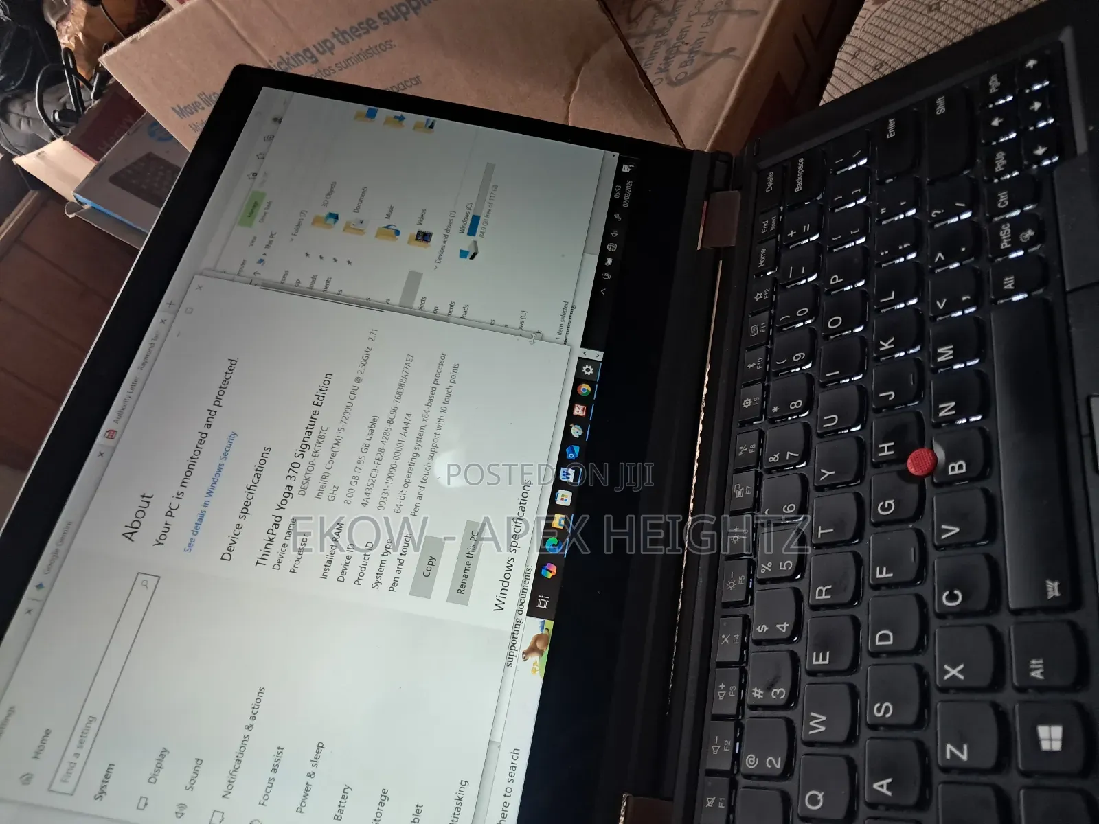 Laptop Lenovo Yoga 3 8GB Intel Core i5 SSD 128GB