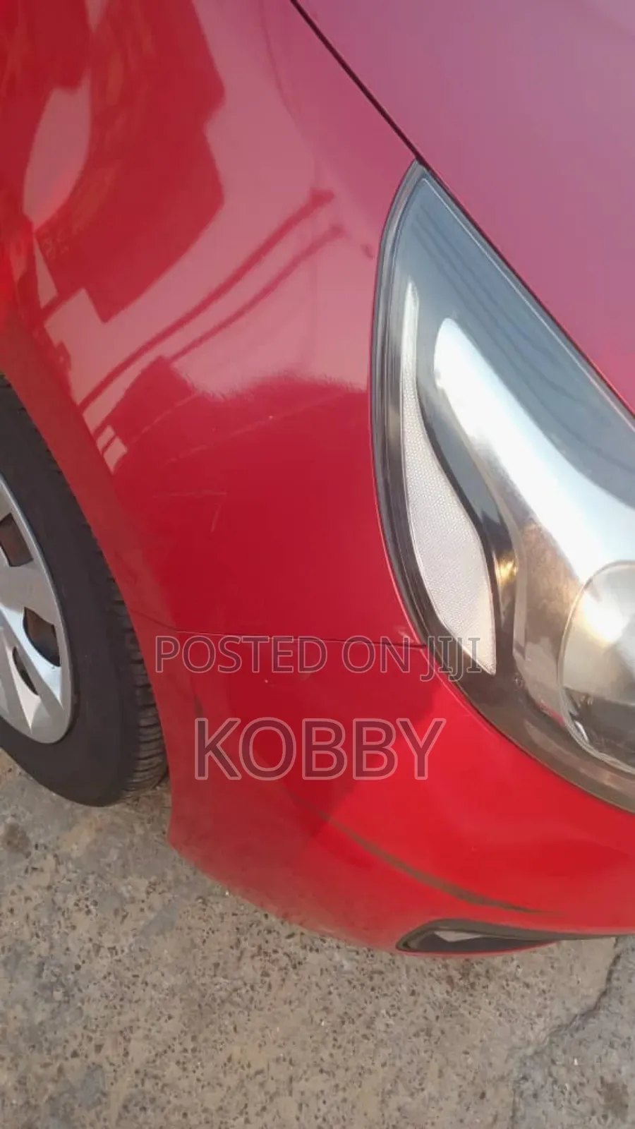 Kia Pride 2013 Red