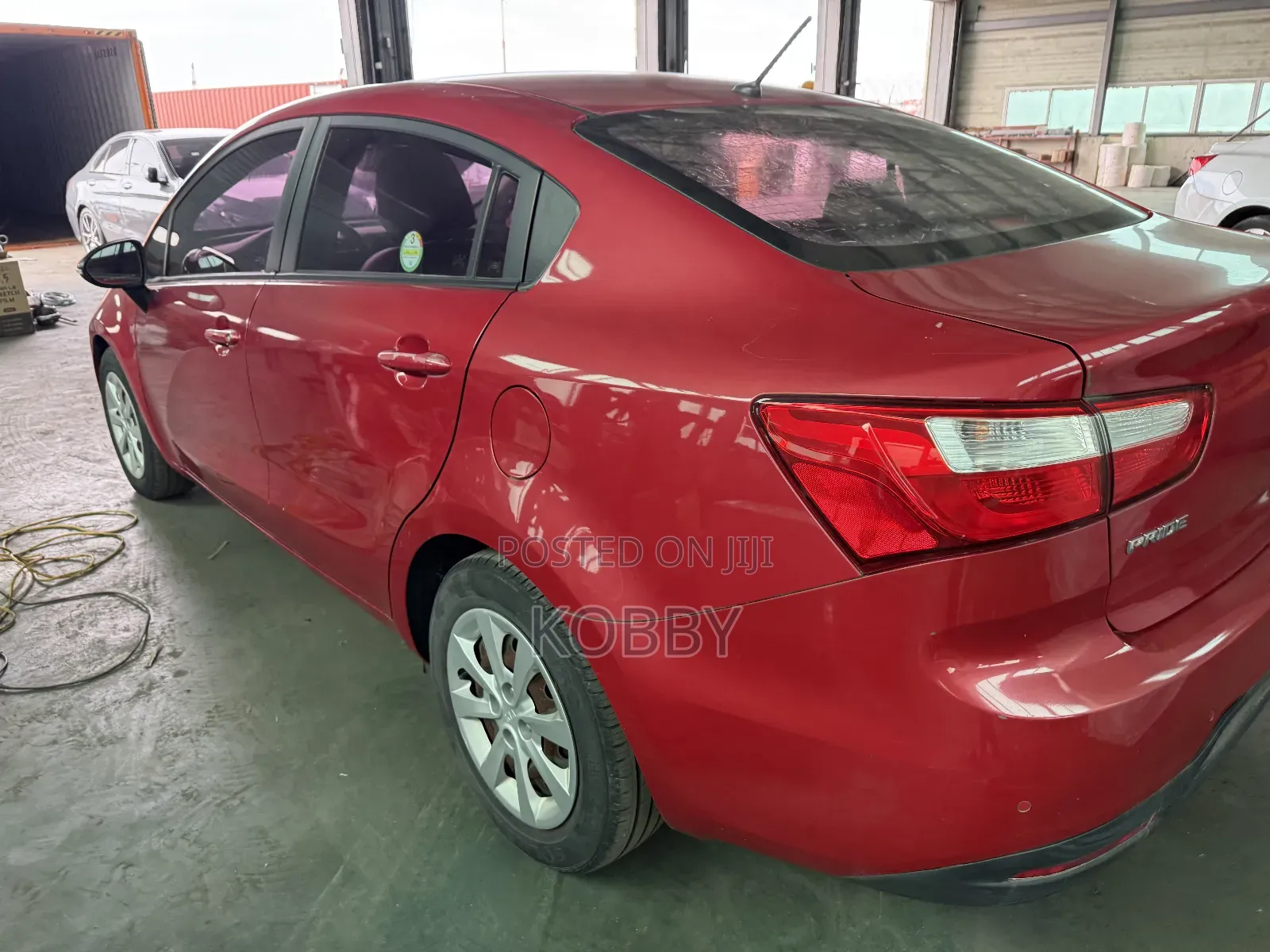 Kia Pride 2013 Red