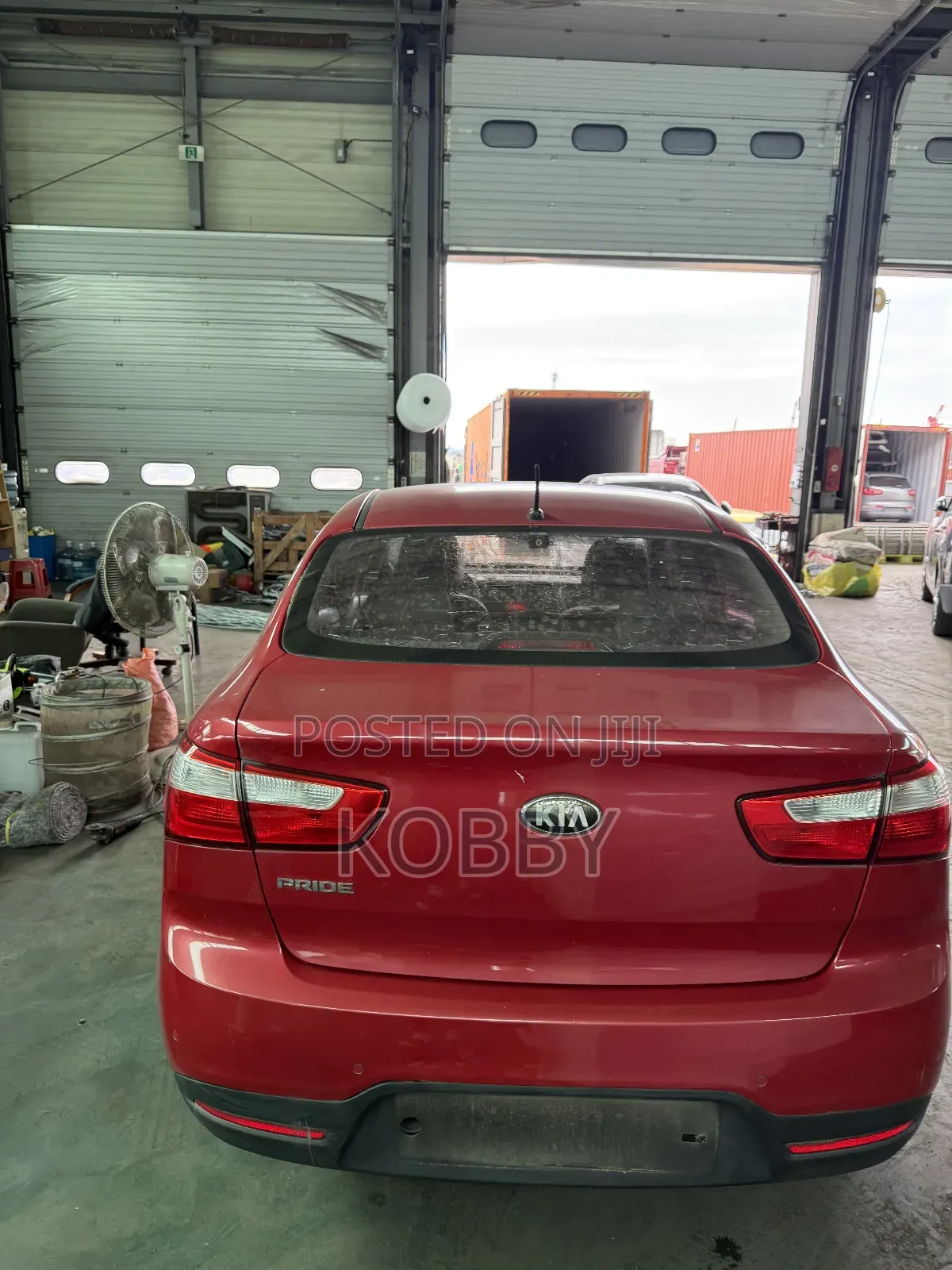 Kia Pride 2013 Red