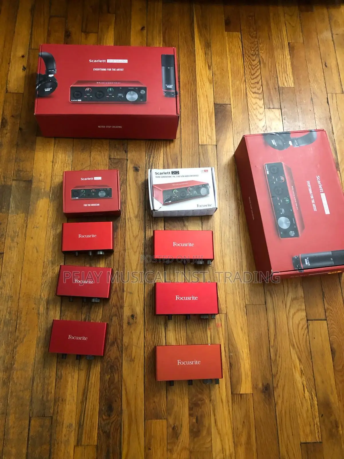 Scarlett 3rd Gen: Studio | 2i2 | Solo | Kumasi – Negotiable -