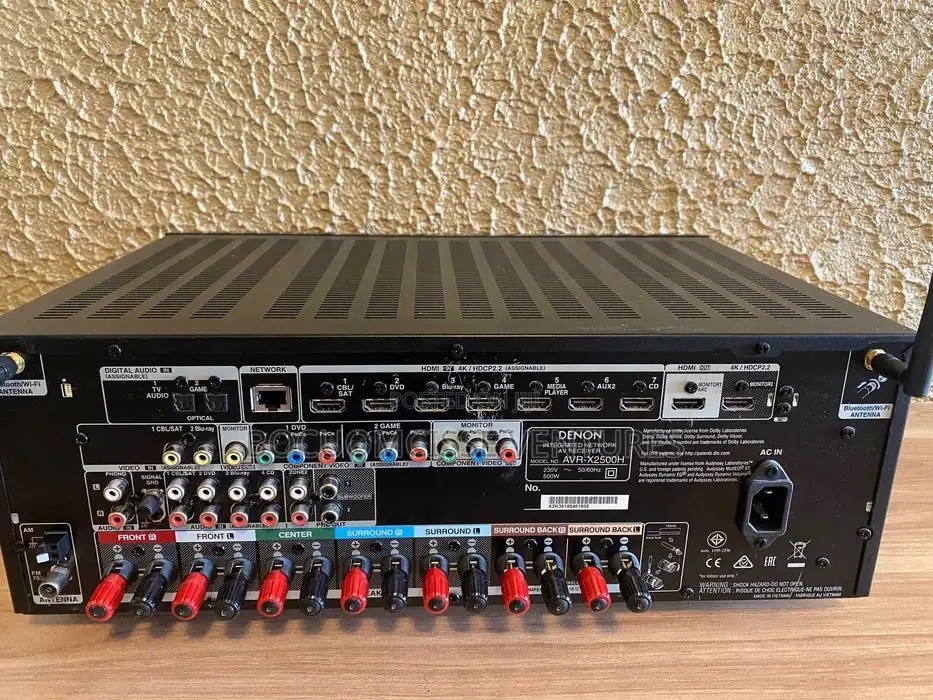 Denon Avr X2500h 7.2 Dolby Atmos Alexa Enable