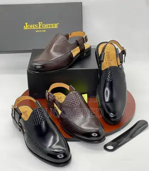 John Foster High Quality Leather Sandal