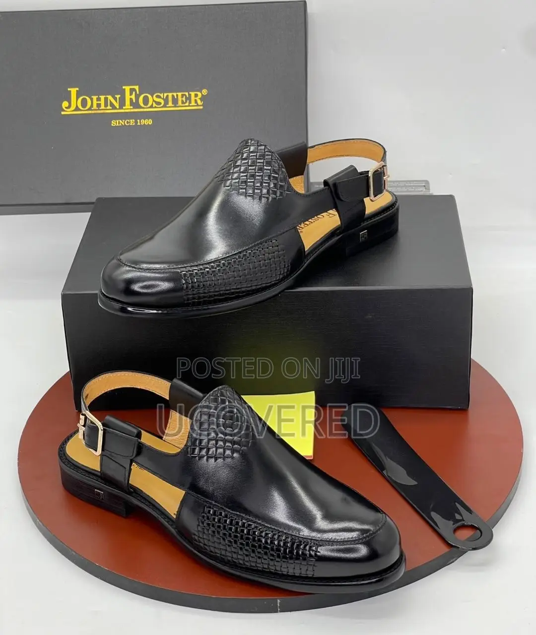 John Foster High Quality Leather Sandal