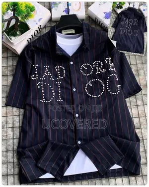 High Quality Designer Short Sleeves Shirt