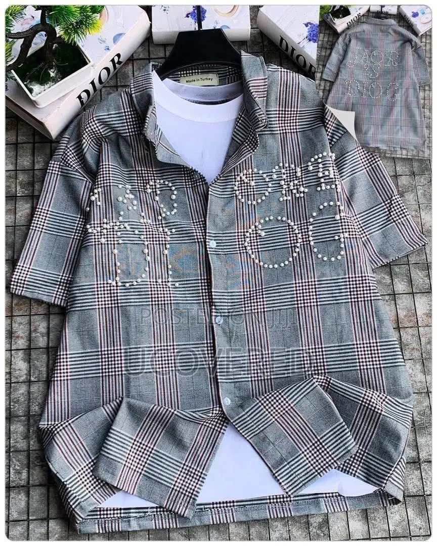 High Quality Designer Short Sleeves Shirt