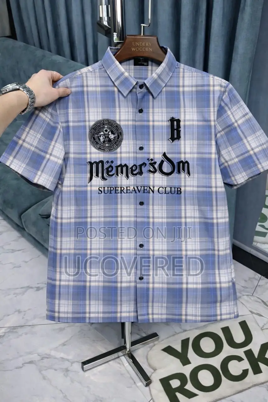 High Quality Designer Short Sleeves Shirt