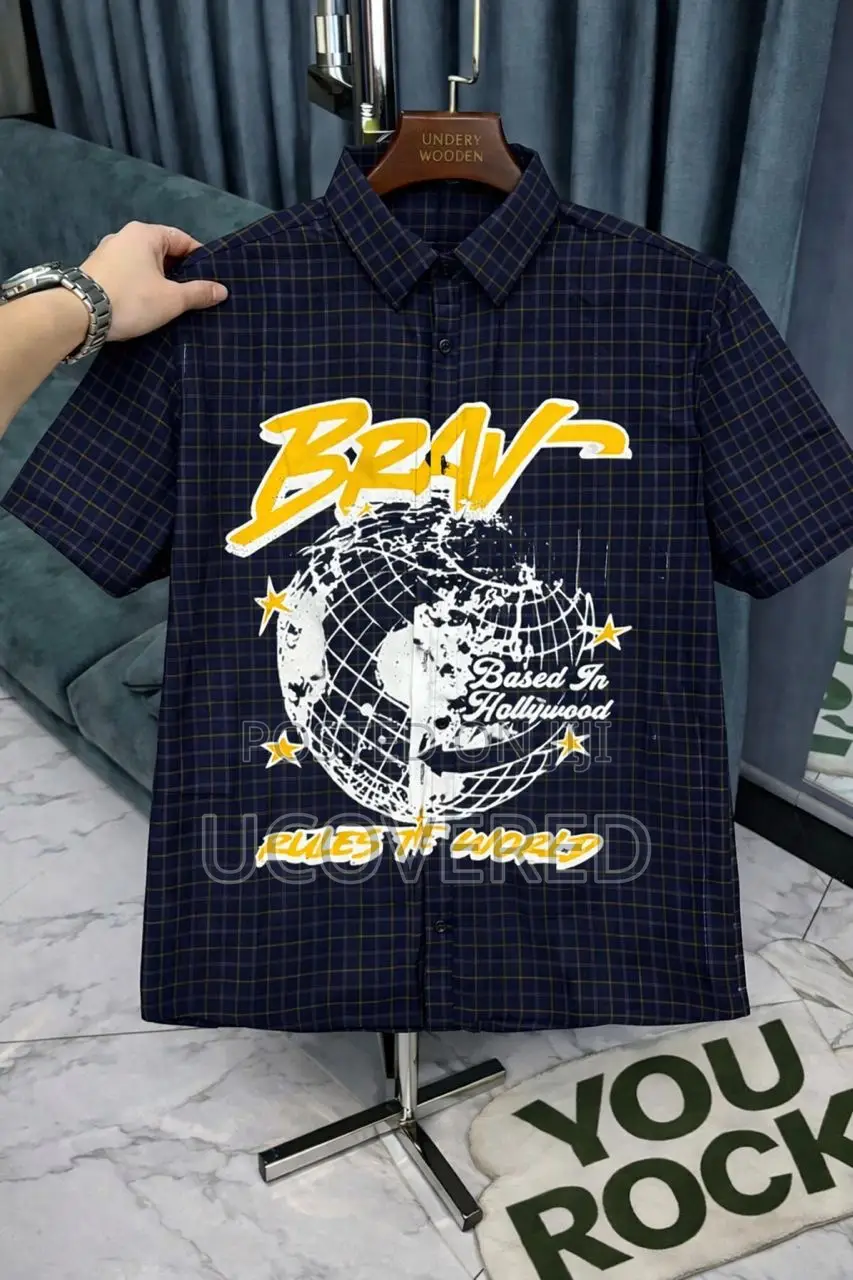 High Quality Designer Short Sleeves Shirt