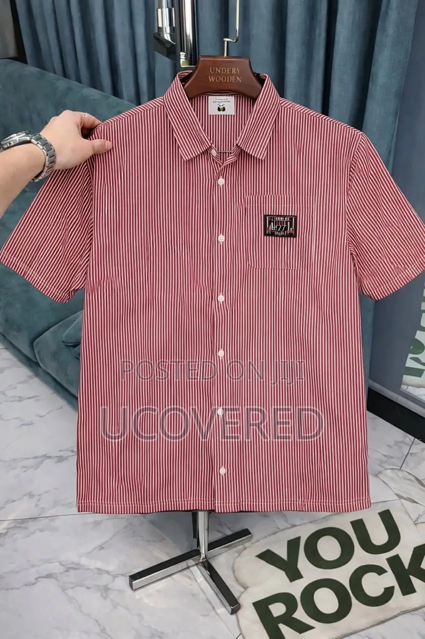 High Quality Designer Short Sleeves Shirt