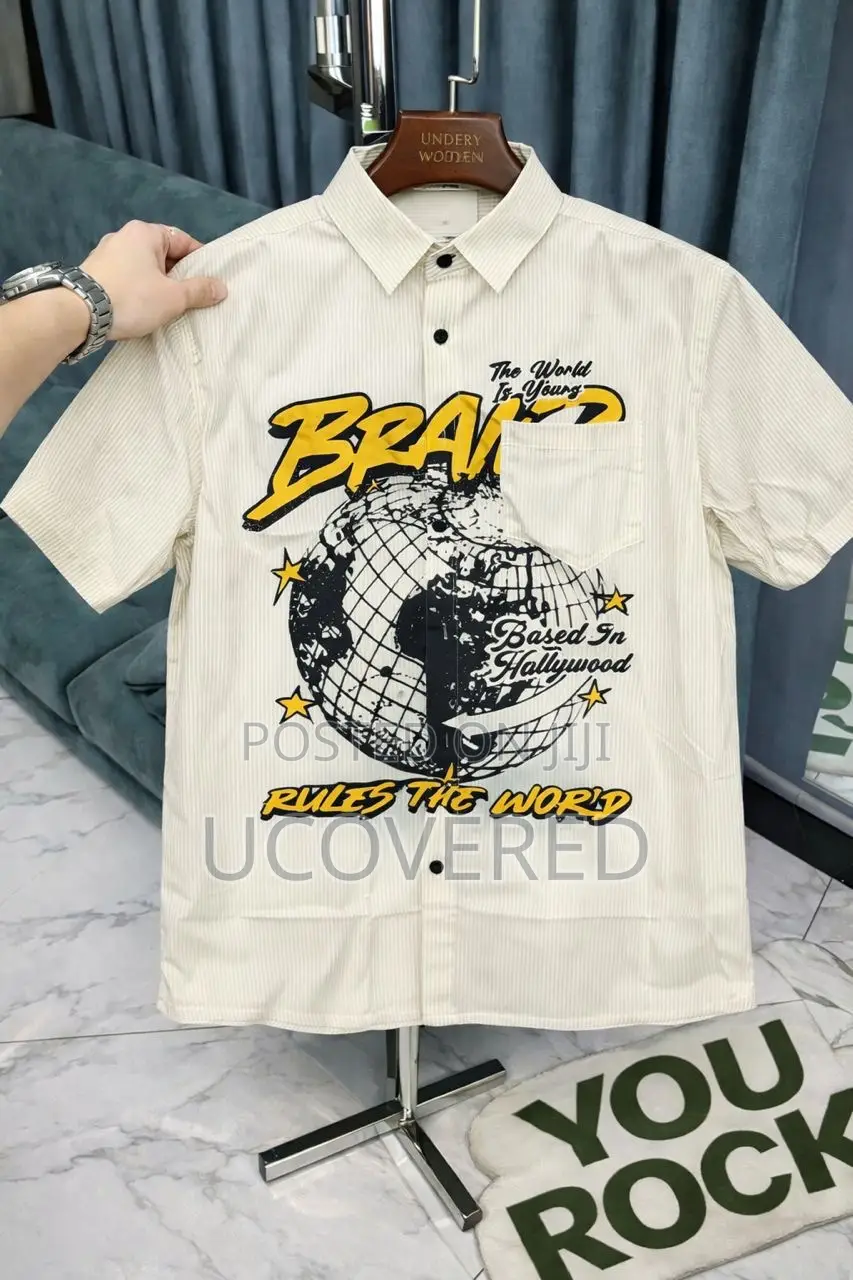 High Quality Designer Short Sleeves Shirt