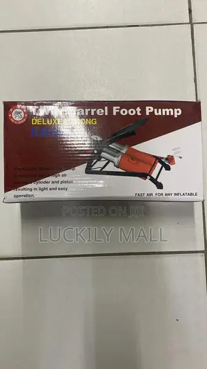 Twin Barrel Foot Pump