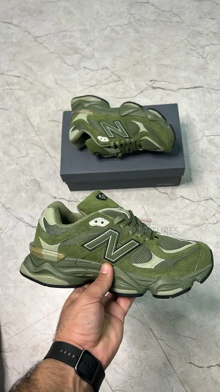 High Quality New Balance 9060 Army Green
