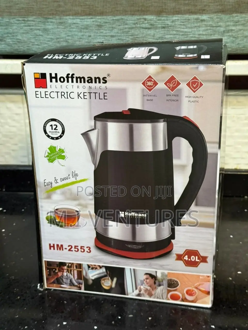 4l Hoffmann Electric Kettle