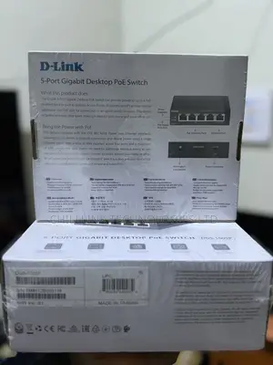 D.Link 5-Port Desktop Gigabit Poe+ Switch