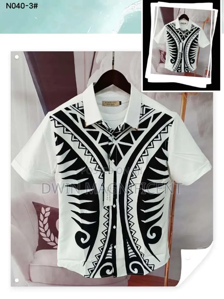 Men's Short-Sleeved Casual Shirt