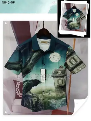 Men's Short-Sleeved Casual Shirt