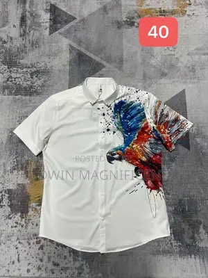 Men's Short-Sleeved Casual Shirt