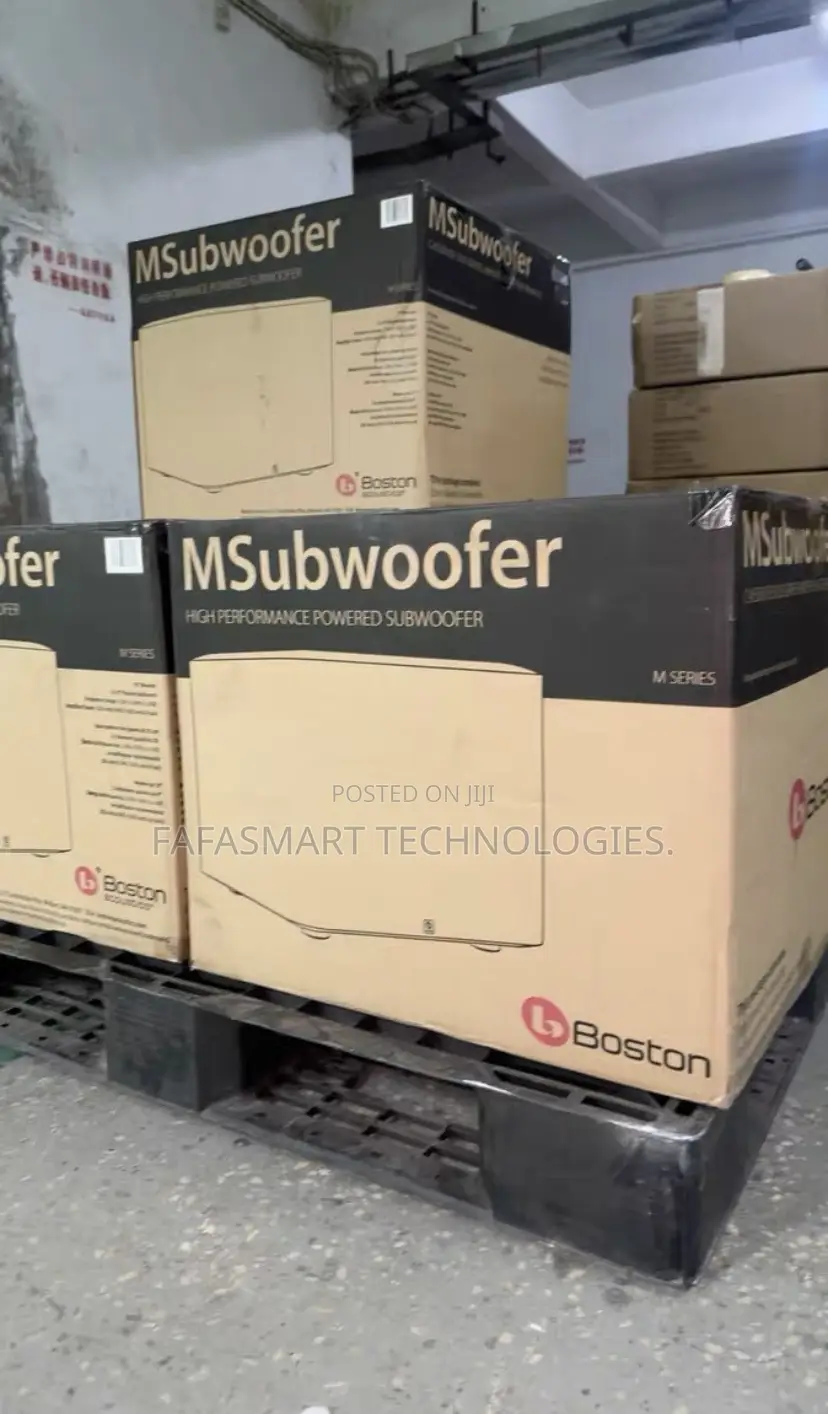 Boston Acoustics Msub Powered Subwoofer