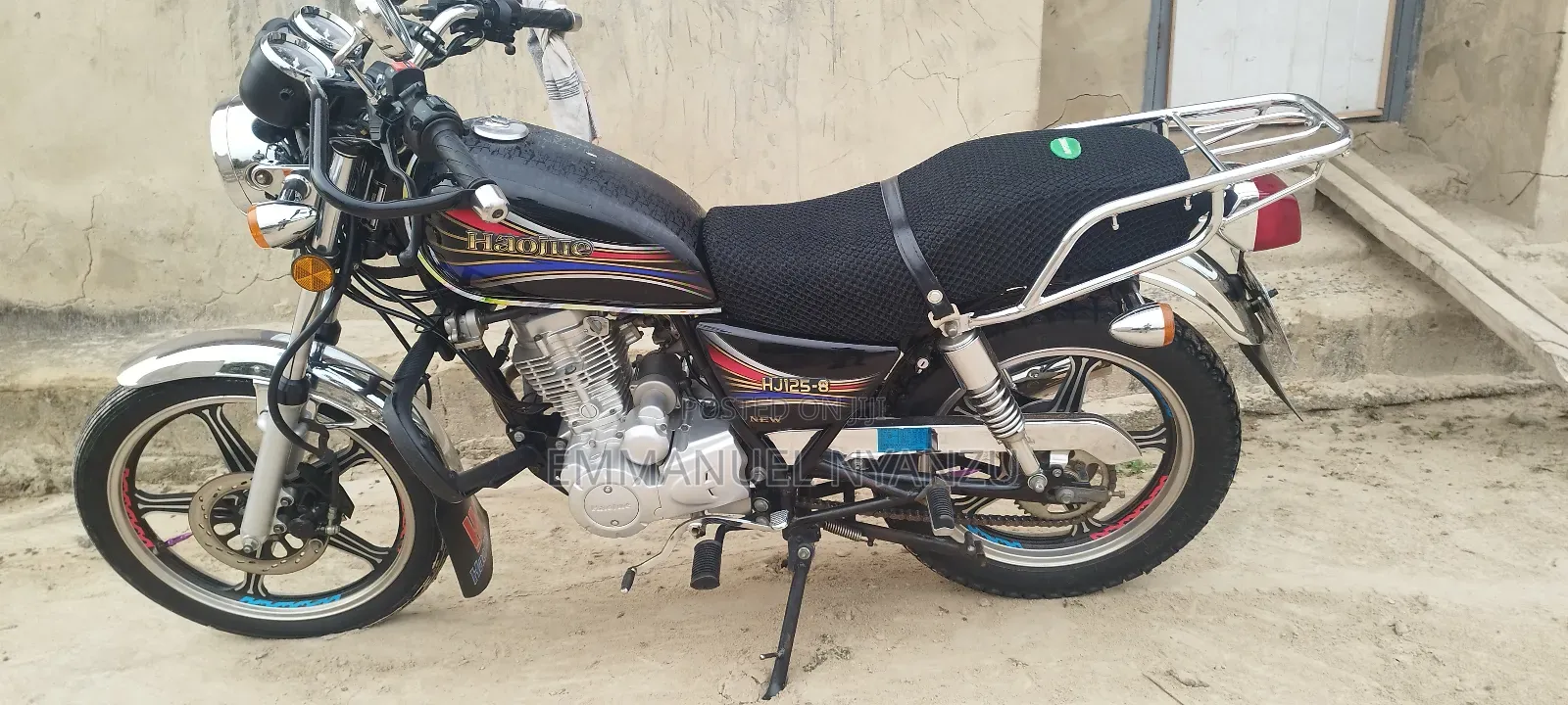Haojue HJ125-8K 2025 Black