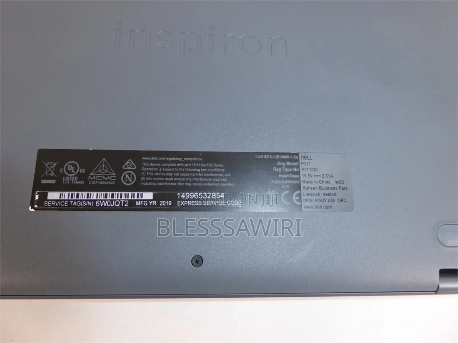Laptop Dell 4GB AMD A10 eMMC 60GB