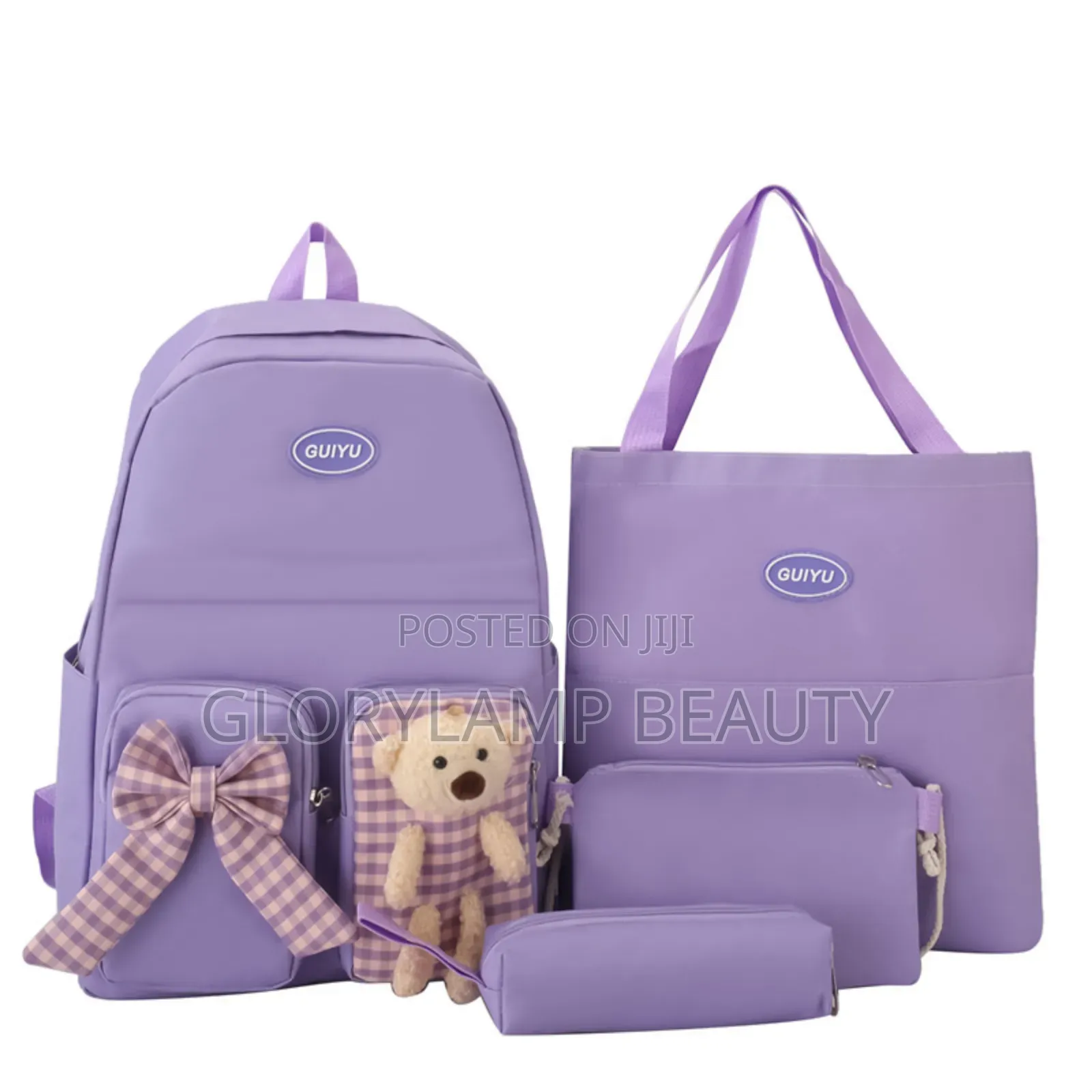 4-in-1 Premium Backpack Set - Stylish Functional School/Travel Bags