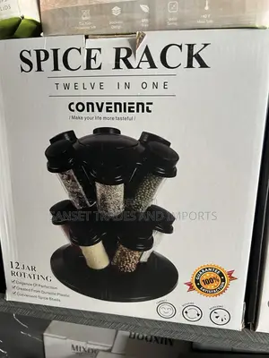 12 Pieces Spice Rack
