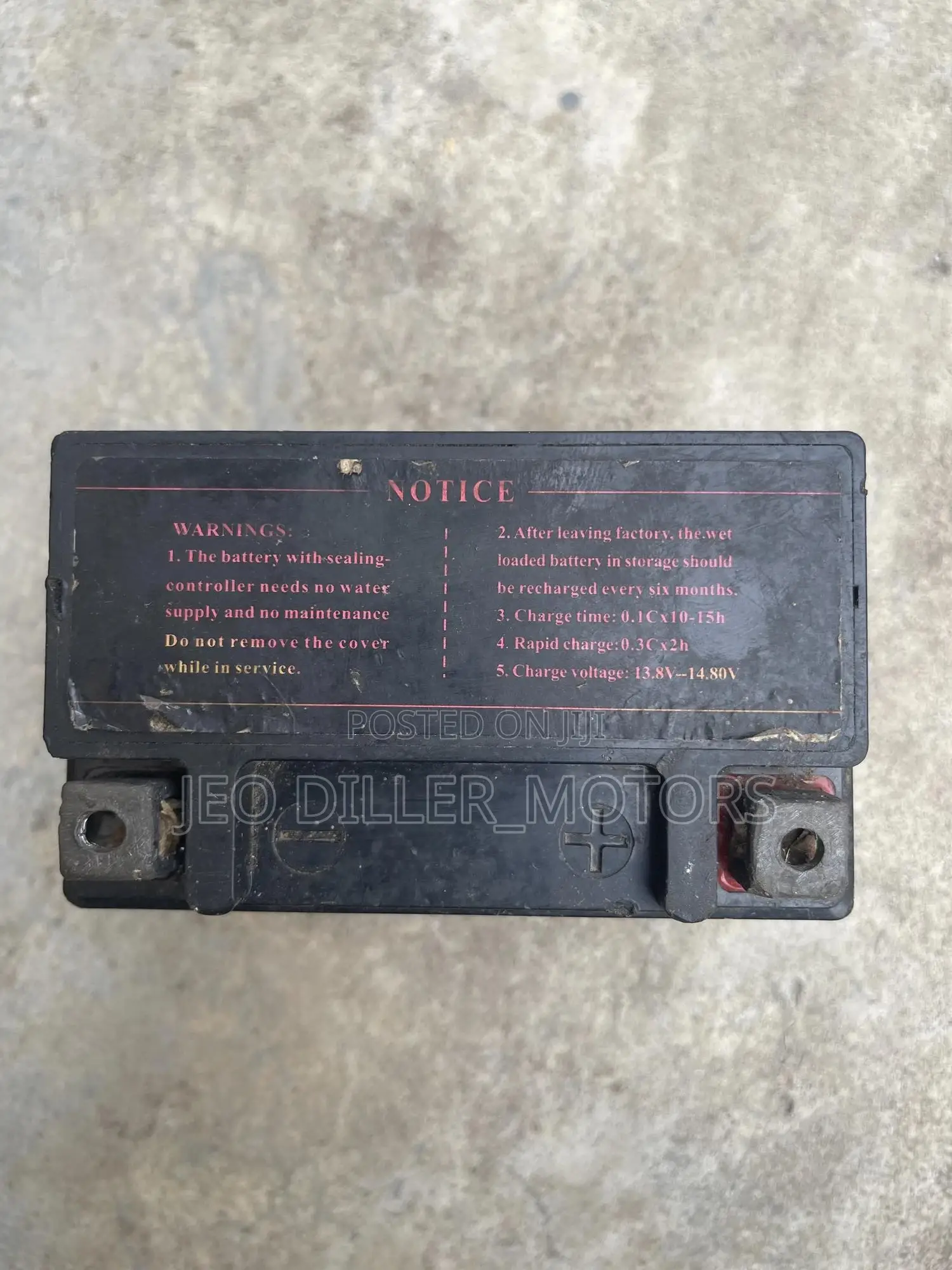 Motorcycle Battery