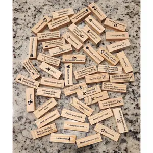 Jenga Block Tower Game for Couples (English Version)