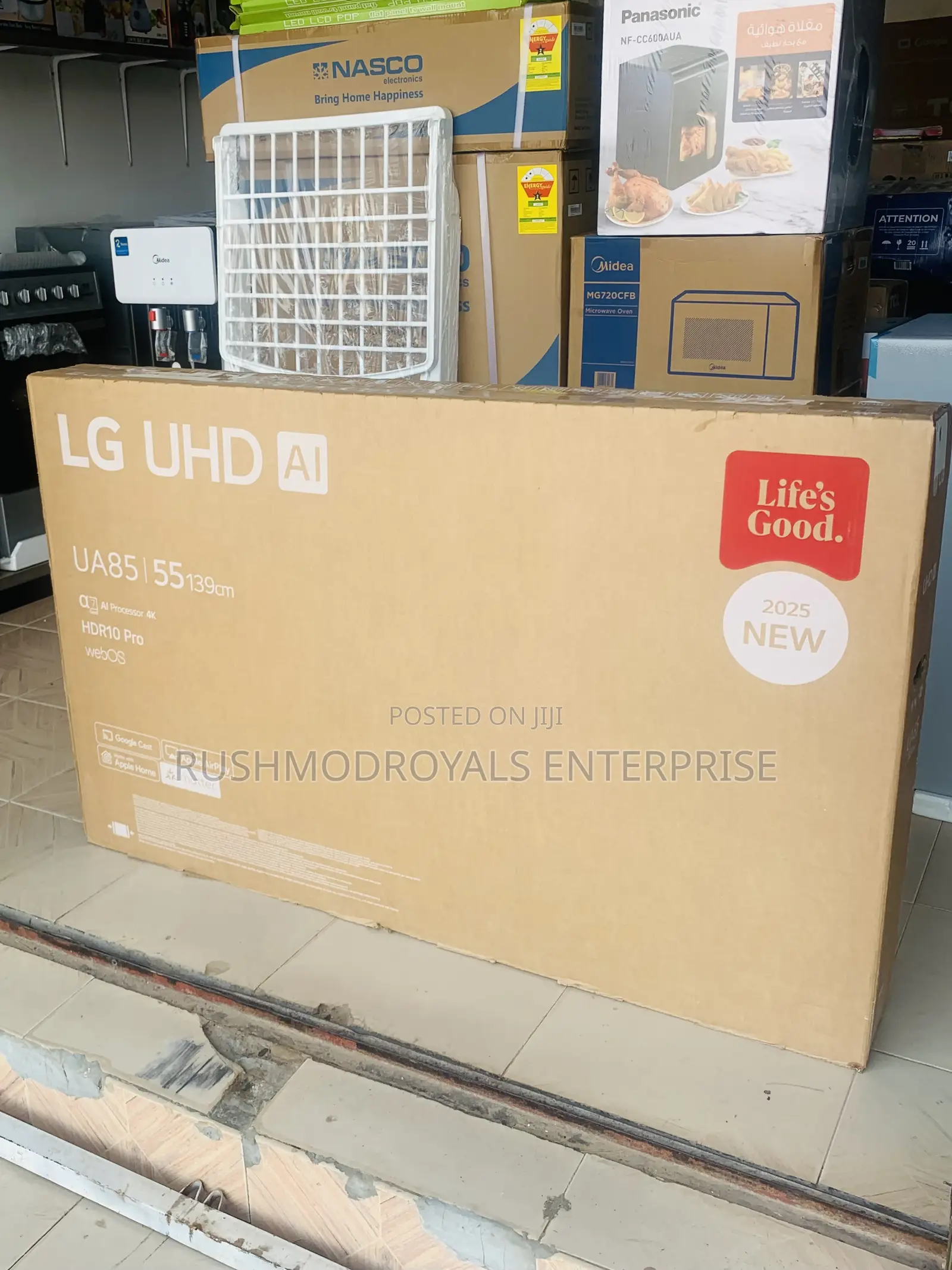 Lg 55ua85006la: Future-Ready Uhd Tv With Webos 25 Thinq Ai