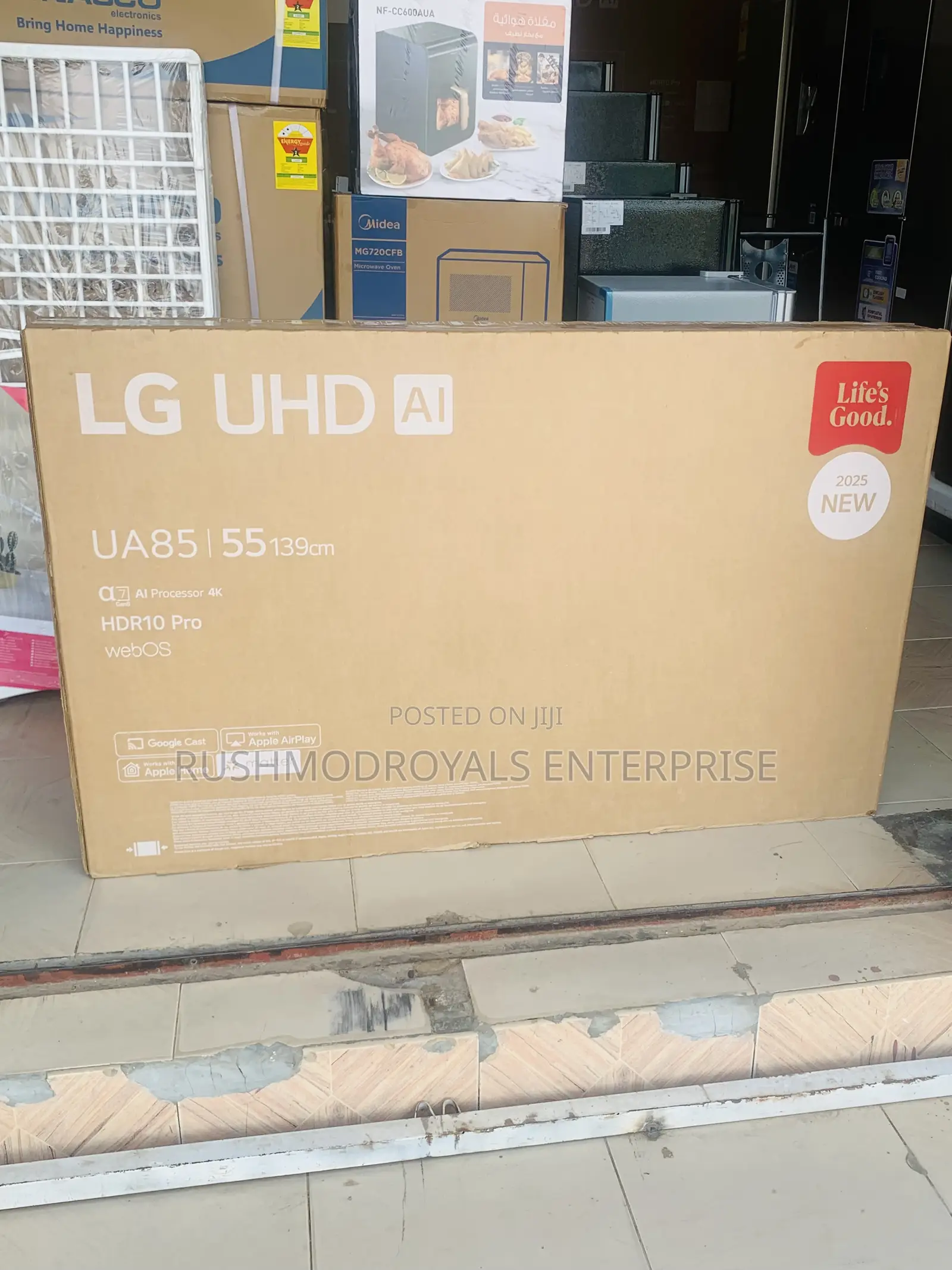 Lg 55-Inch Uhd Smart Tv (2025 Model): Sleek Design, Ai Performance