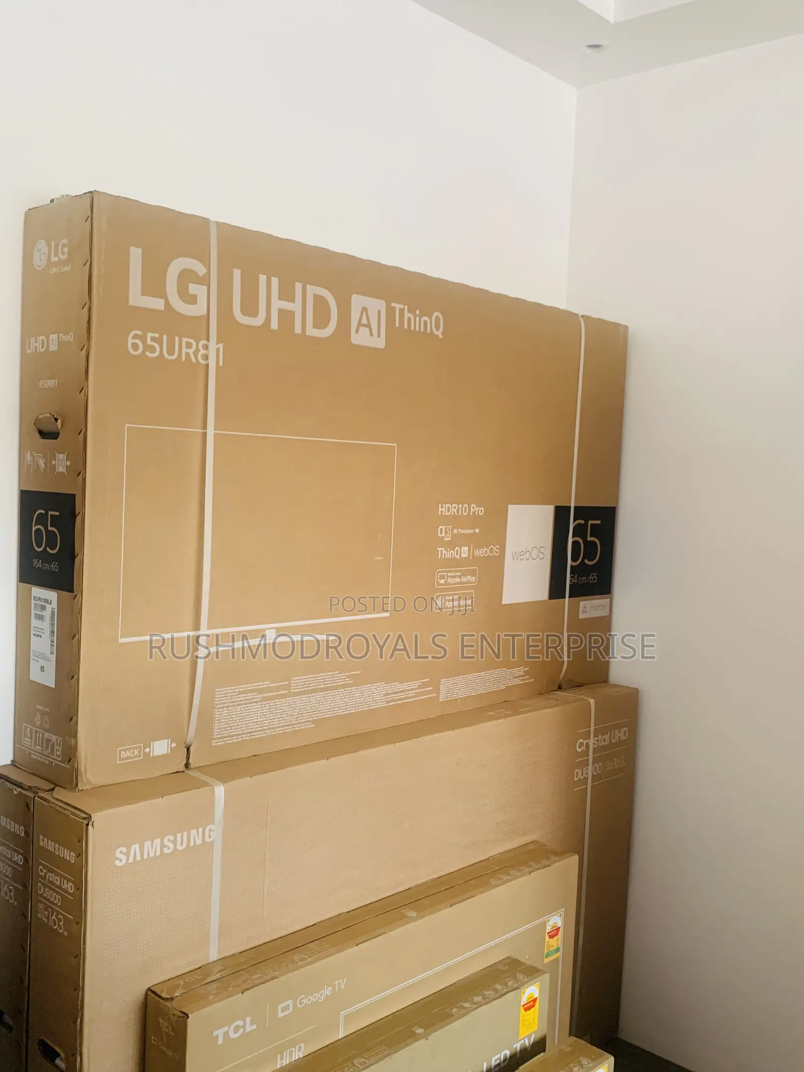 "Lg 65ur81: Hdr10 Pro With Α5 Ai Processor Webos Smart Tv