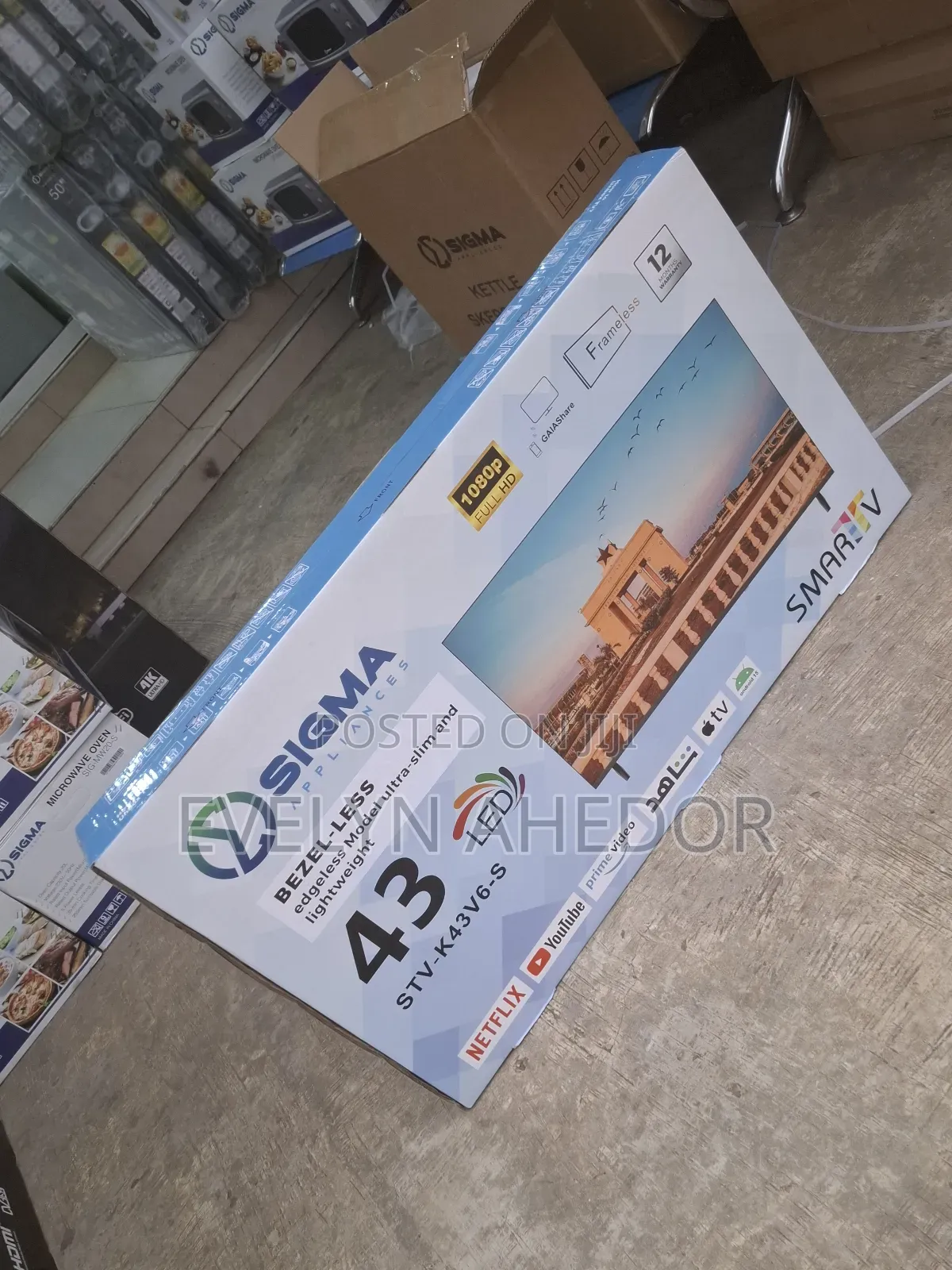 Quality Picture View of Sigma 43 Inches Smart Tv for Sale at Cool Pric