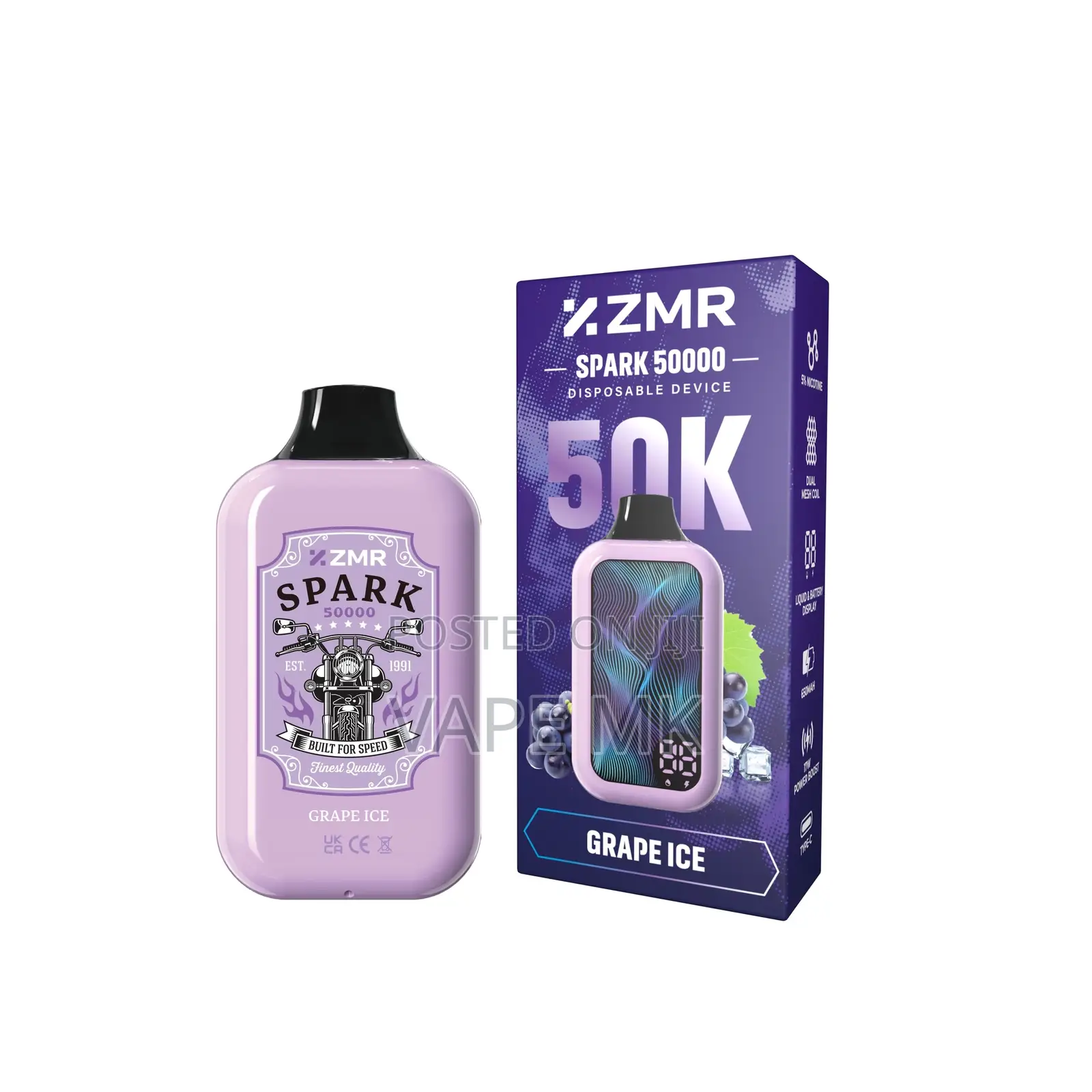 ZMR-Disposable Vape50000puffs/Shisha Puff