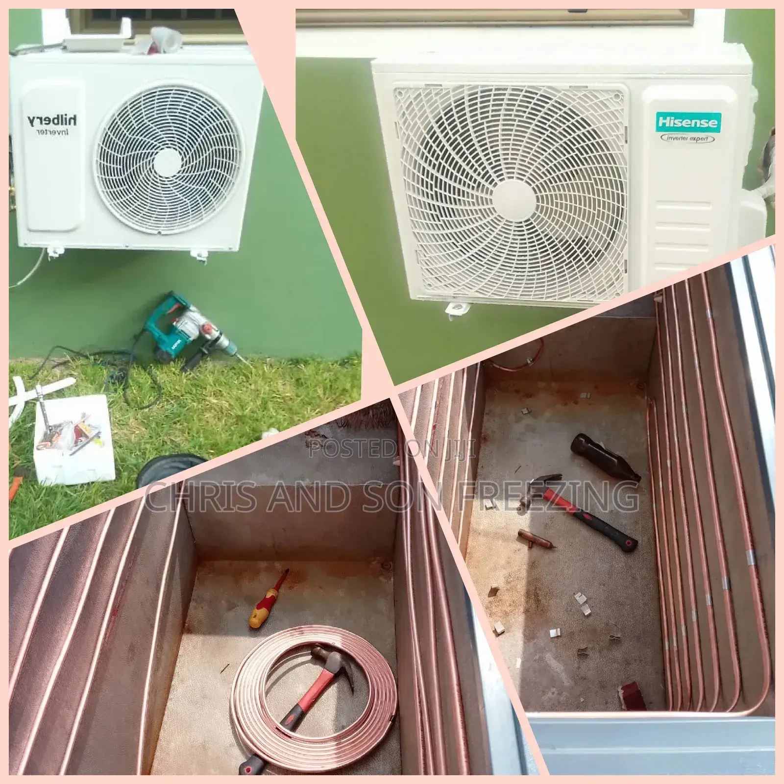 Installation Of Air Condition And Repairing Of Refrigerator Many More