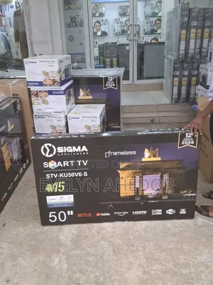 New Model of Sigma 50 Inches Smart Android Tv Uhd Availble