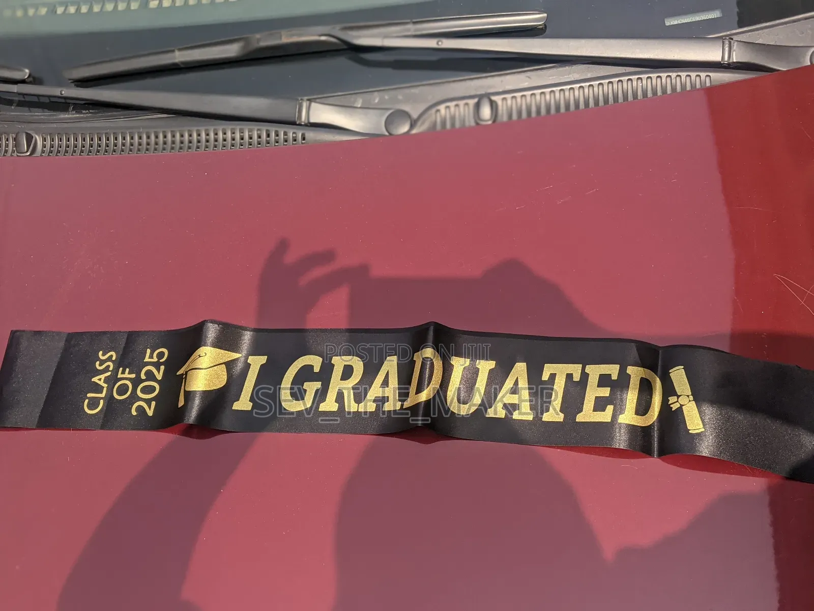 Graduation Cap Topper / Sashes