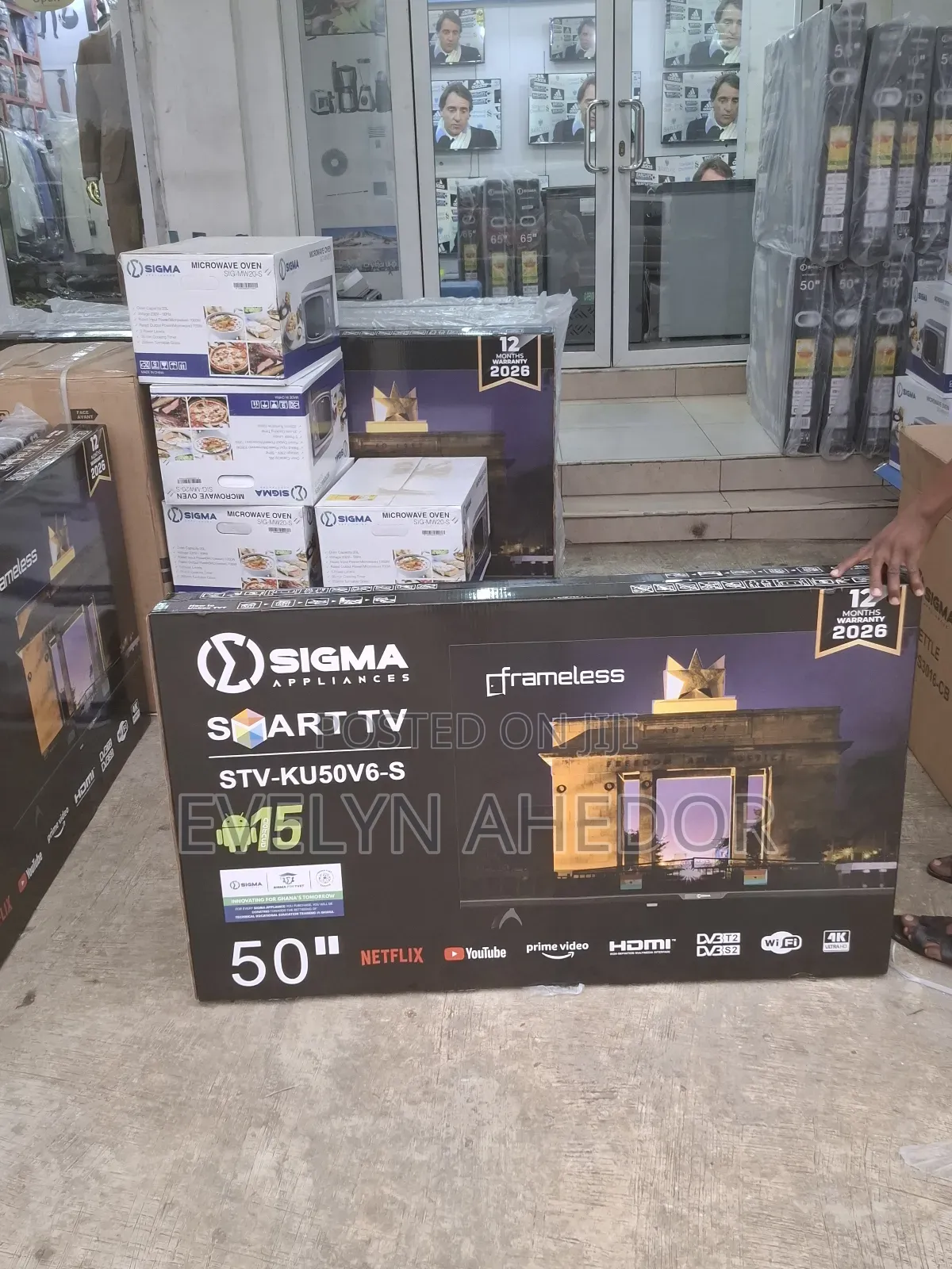 Utra Model Sigma 50 Inches Fresh in Box With Good Quality Picture