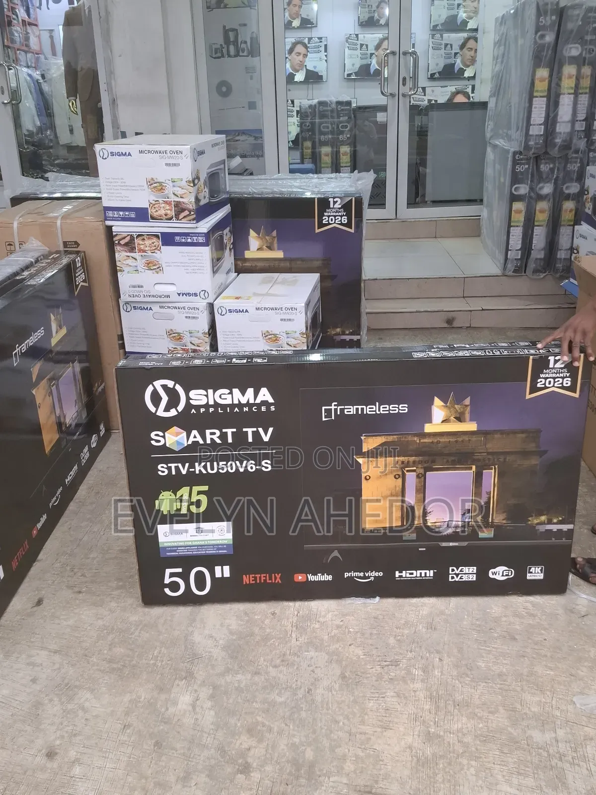 Utra Model Sigma 50 Inches Fresh in Box With Good Quality Picture