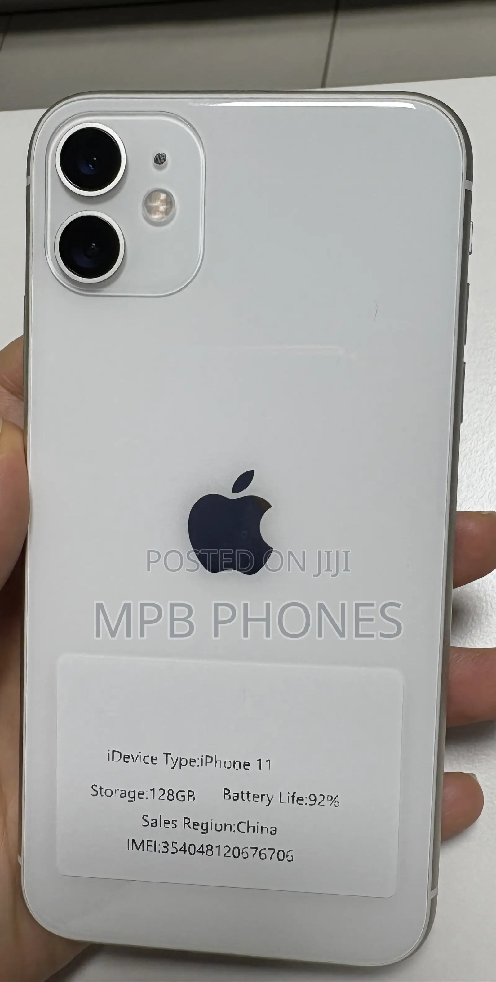 Apple iPhone 11 128 GB White