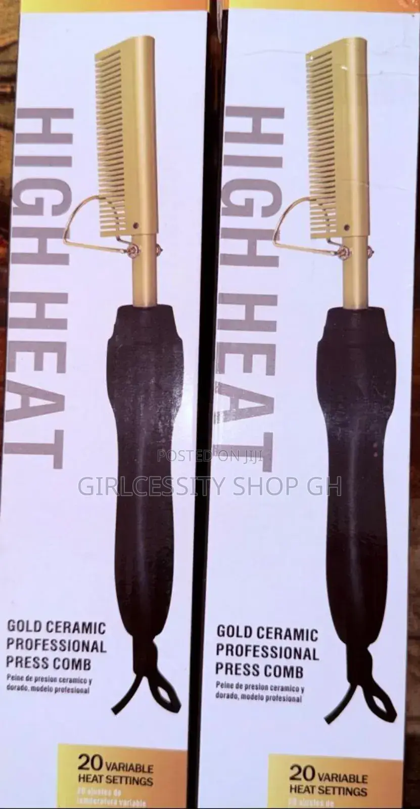 Hot Comb Profesional Press Comb