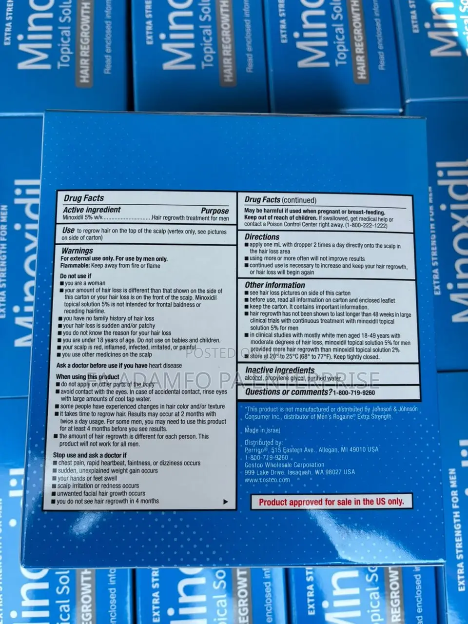Kirkland - 100% Original Kirkland Minoxidil / Made In Usa