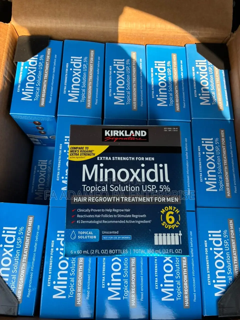 Kirkland - 100% Original Kirkland Minoxidil / Made In Usa