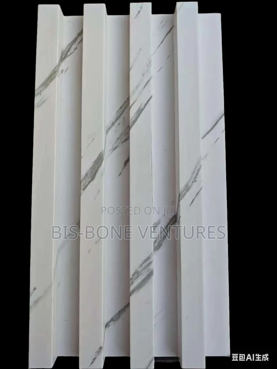 Fluted Wall Panel(14pcs/Box)(9.2ft X 6inches)Free Delivery for 2boxes
