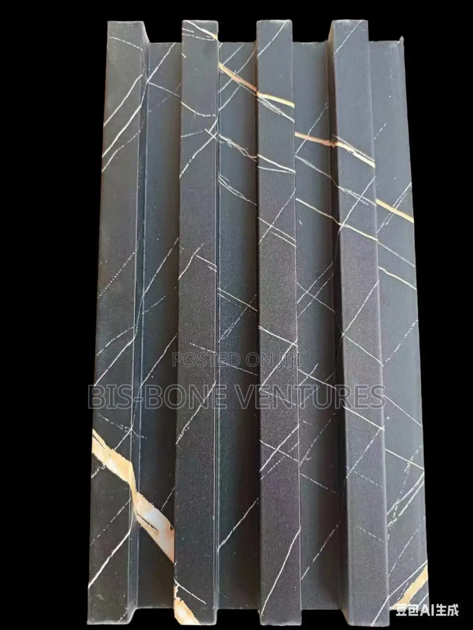 Fluted Wall Panel(14pcs/Box)(9.2ft X 6inches)Free Delivery for 2boxes