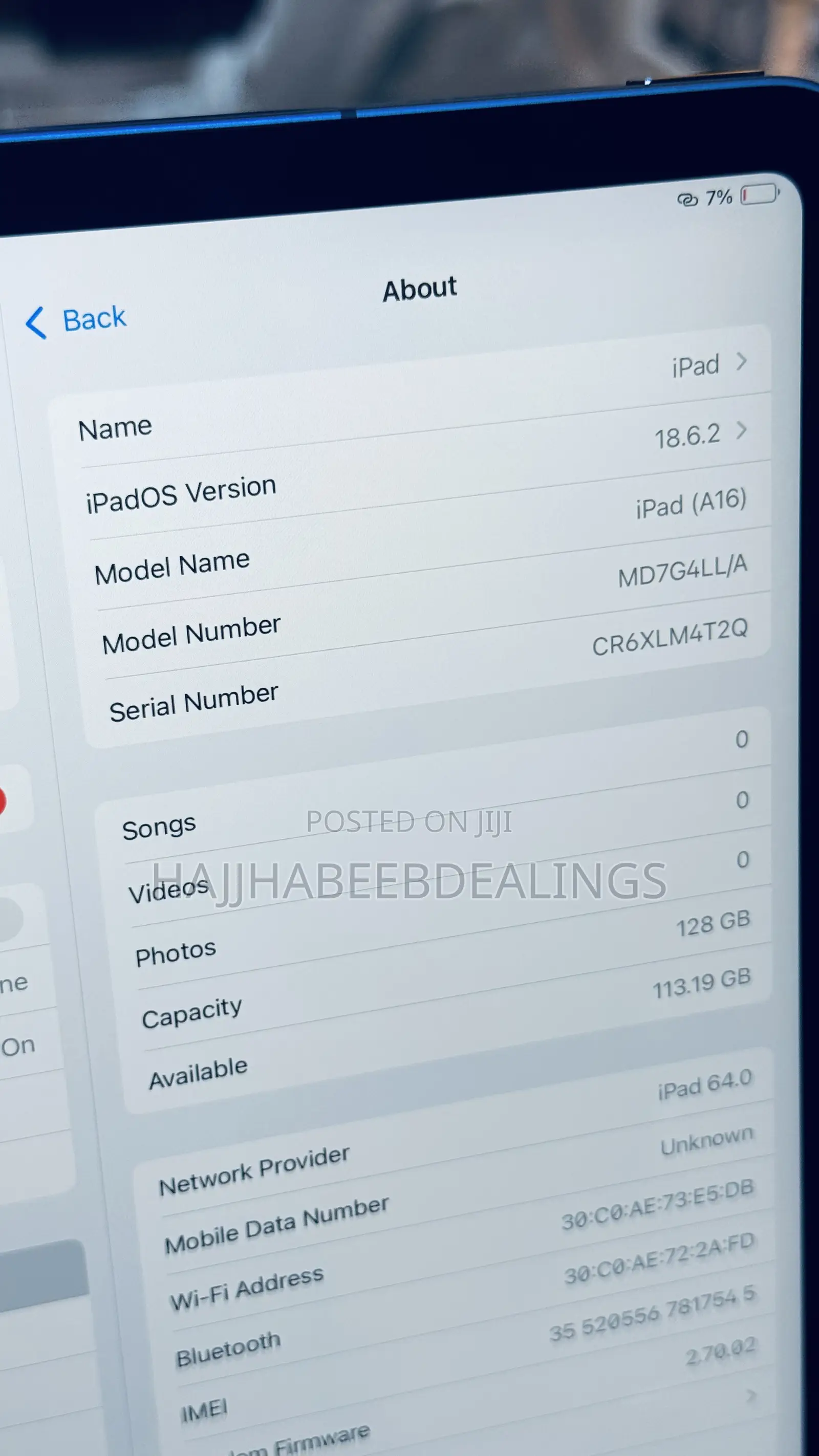 Apple iPad (2025) 128 GB Blue
