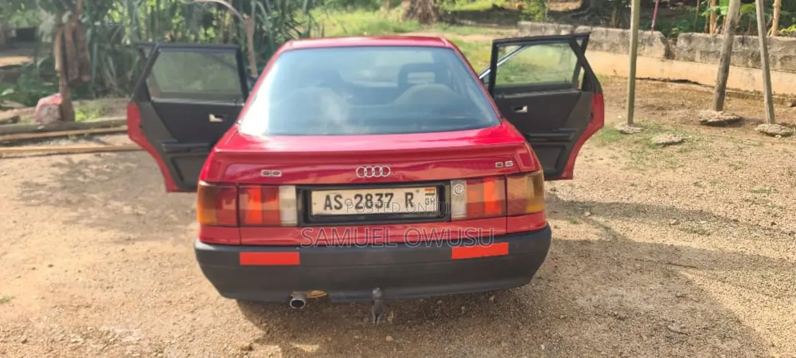 Audi 80 1996 Red